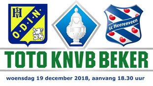 Wedstrijd ODIN'59 tegen Heerenveen gaat door