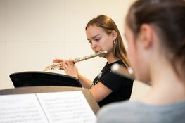 Slotconcert Dwarsfluitleerlingen van Liesbeth van der Blom Cultuurhuis Heemskerk