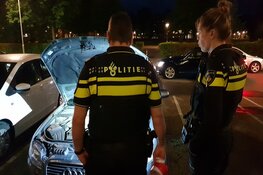 Auto in brand in Heemskerk