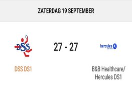 DSS houdt punt in Heemskerk na thriller