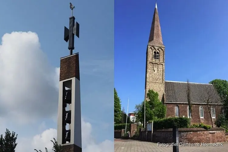 Kerkklokken luiden ook in Heemskerk op 31 december om 12 uur &#39;s nachts