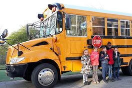Poetsbus bezoekt basisschool Otterkolken