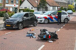Scooterrijder slaat op de vlucht na aanrijding en wordt aangehouden in Heemskerk