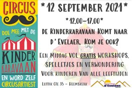 De kinderkaravaan komt naar d&#39;Evelaer