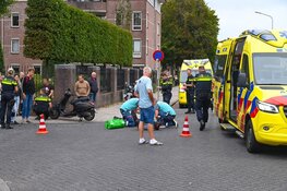 Scooterrijder aangereden door automobilist in Heemskerk
