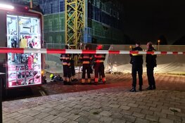 Brandmelding op bouwterrein Heemskerk