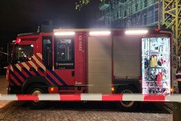 Brandmelding op bouwterrein Heemskerk