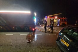 Brand in voormalig tuincentrum Heemskerk