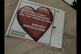 GroenLinks Heemskerk gaat langs zorginstellingen voor Valentijnsdag