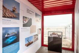 Infopunt op strand Heemskerk biedt uitleg + uitzicht over werkzaamheden voor aanleg zeekabels TenneT