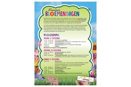 De Kennemer Bloemendagen op 9 • 10 • 11 september Bij Buurtcentrum d&#39;Evelaer.