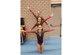 Druk en succesvol weekend voor turnsters TOSS