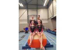 Druk en succesvol weekend voor turnsters TOSS