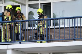 Brand in flat Heemskerk