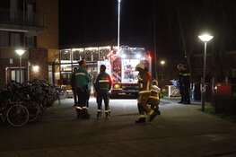 Brand in flat Euratomplein Heemskerk