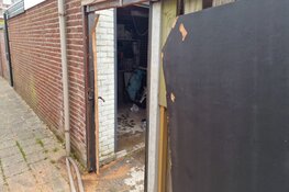 Brand in schuur in Heemskerk