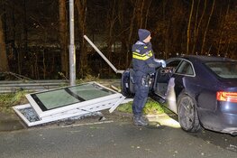 Zware crash na achtervolging op de Tolweg in Uitgeest