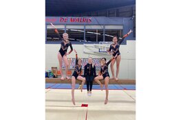 Goede resultaten turnsters TOSS tijdens eerste voorwedstrijden