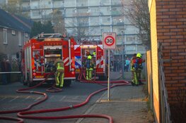 Brand in garagebox in Heemskerk