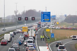 Aanrijding op A9 bij Uitgeest: snelweg dicht