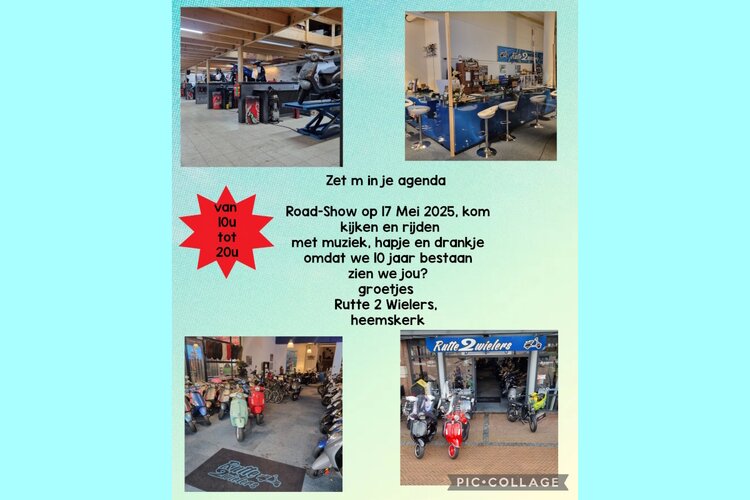 Roadshow bij Rutte 2Wielers