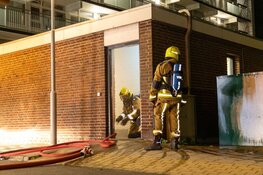 Brand in kelderboxen, woningen ontruimd in Heemskerk