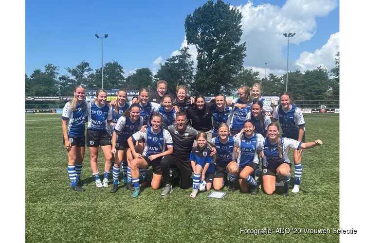 ADO '20 VR1 kan tevreden terugkijken op eerste seizoen in hoofdklasse