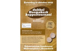 Inschrijving koppeltoernooi Sjoelen