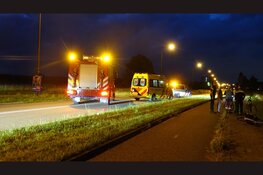 Fietser belandt in sloot in Heemskerk