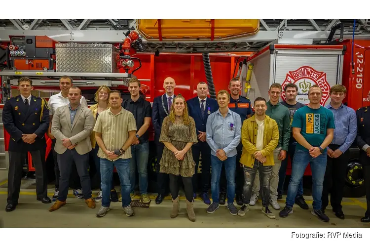 “Heldenavond bij Brandweer Heemskerk: afscheid voor Justus en onderscheidingen voor collega’s”