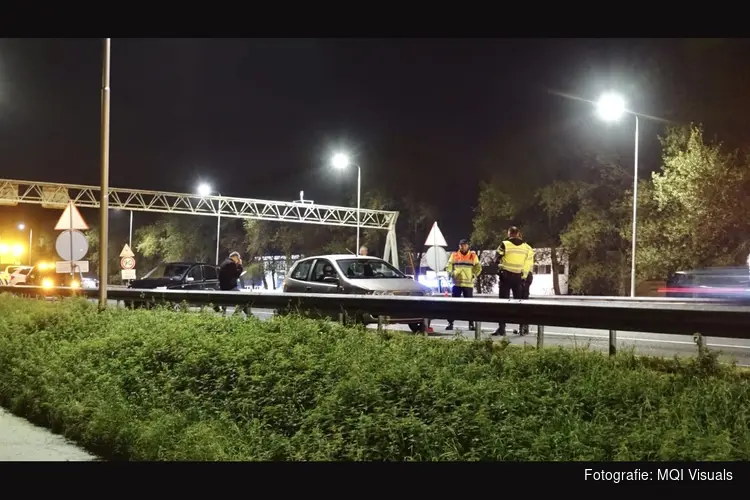 Gewonde en aanhouding bij aanrijding op A9 bij Uitgeest