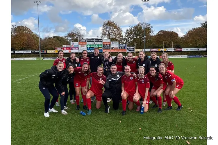 ADO '20 VR1 onderuit tegen beter UDI '19