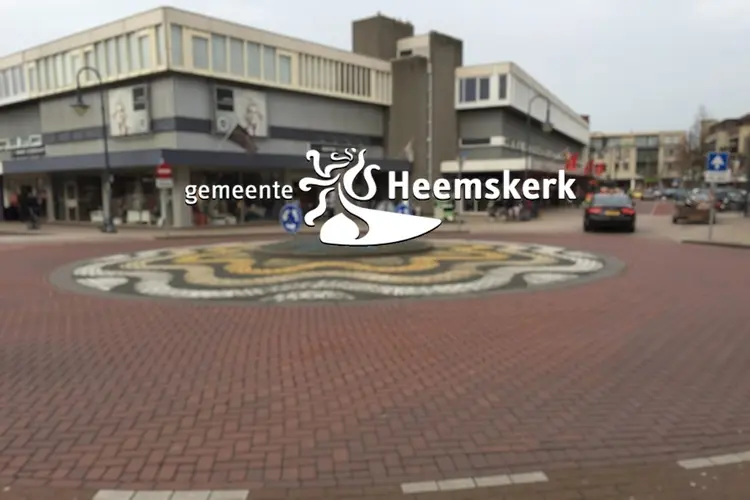 Magische watershow achter het gemeentehuis in Heemskerk