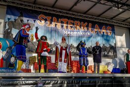 Sinterklaas warm onthaald in Heemskerk