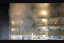 Zeer grote brand in flatgebouw Heemskerk, tientallen woningen ontruimd