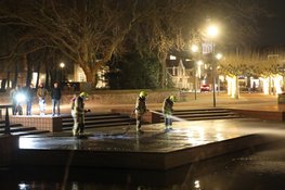 Brand op steiger in Heemskerk