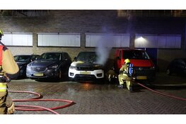 Auto total loss na brand in Heemskerk