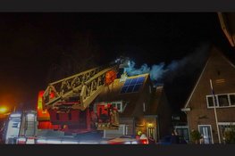 Fikse rookontwikkeling bij woningbrand in Heemskerk