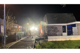 Woningbrand aan Arentsburg in Castricum