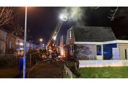 Woningbrand aan Arentsburg in Castricum