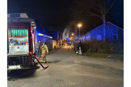 Woningbrand aan Arentsburg in Castricum