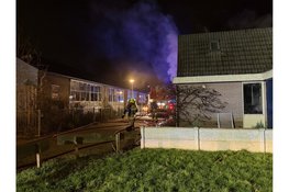 Woningbrand aan Arentsburg in Castricum