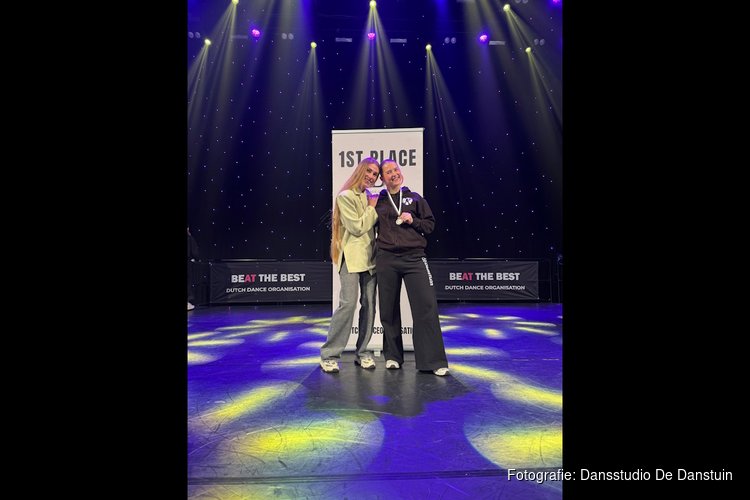 Dansstudio De Danstuin uit Heemskerk  scoort recordaantal eerste prijzen in Nijkerk