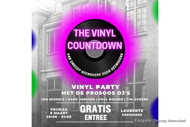 It’s the Vinyl Countdown! Van de piratenzender Virato naar Radio Heemskerk. Via Heemskerk FM belanden bij Omroep Heemskerk en straks samenkomen in IJmond 360