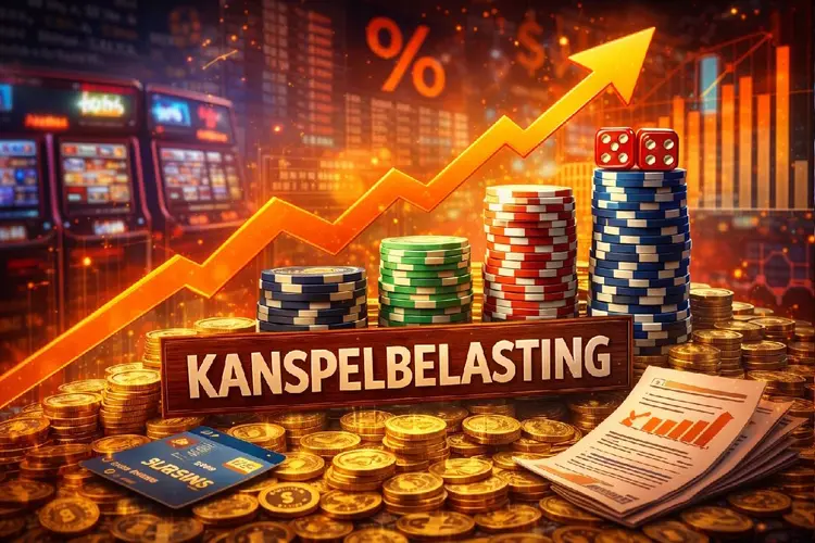 Kansspelbelasting afgelopen jaar naar recordhoogte