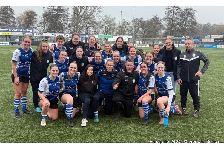 Moeizame zege voor ADO '20 VR1 op hekkensluiter AFC