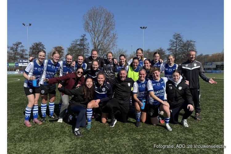 ADO '20 VR1 en UDI '19 geven elkaar niets toe