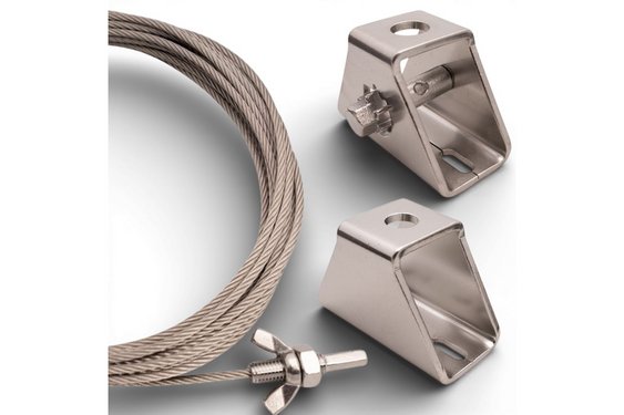 RVS kabelspansets: handig voor strak spannen van lijnen aan land