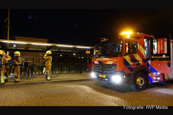 Brandje in fietsenstalling bij NS-station Heemskerk snel onder controle