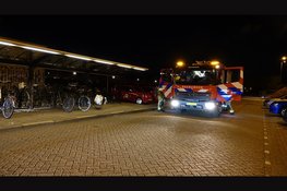 Brandje in fietsenstalling bij NS-station Heemskerk snel onder controle
